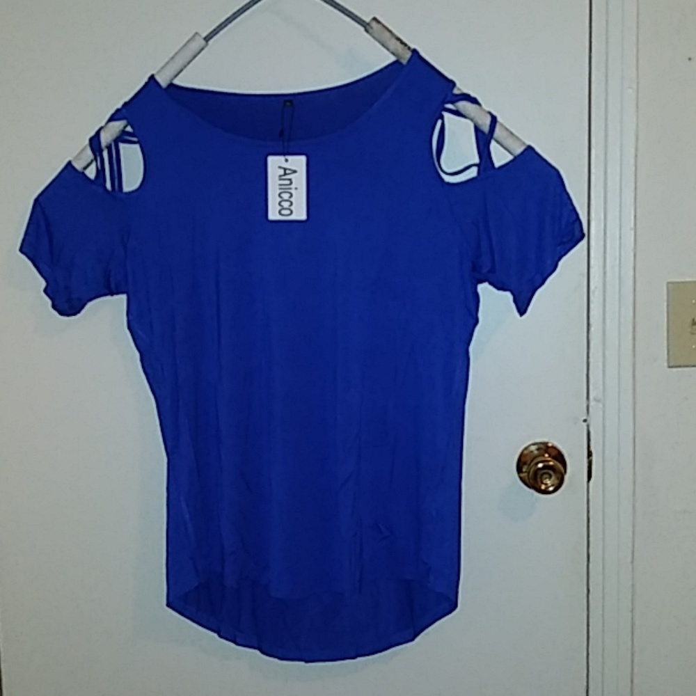 Womens Blue shirt (XXL)